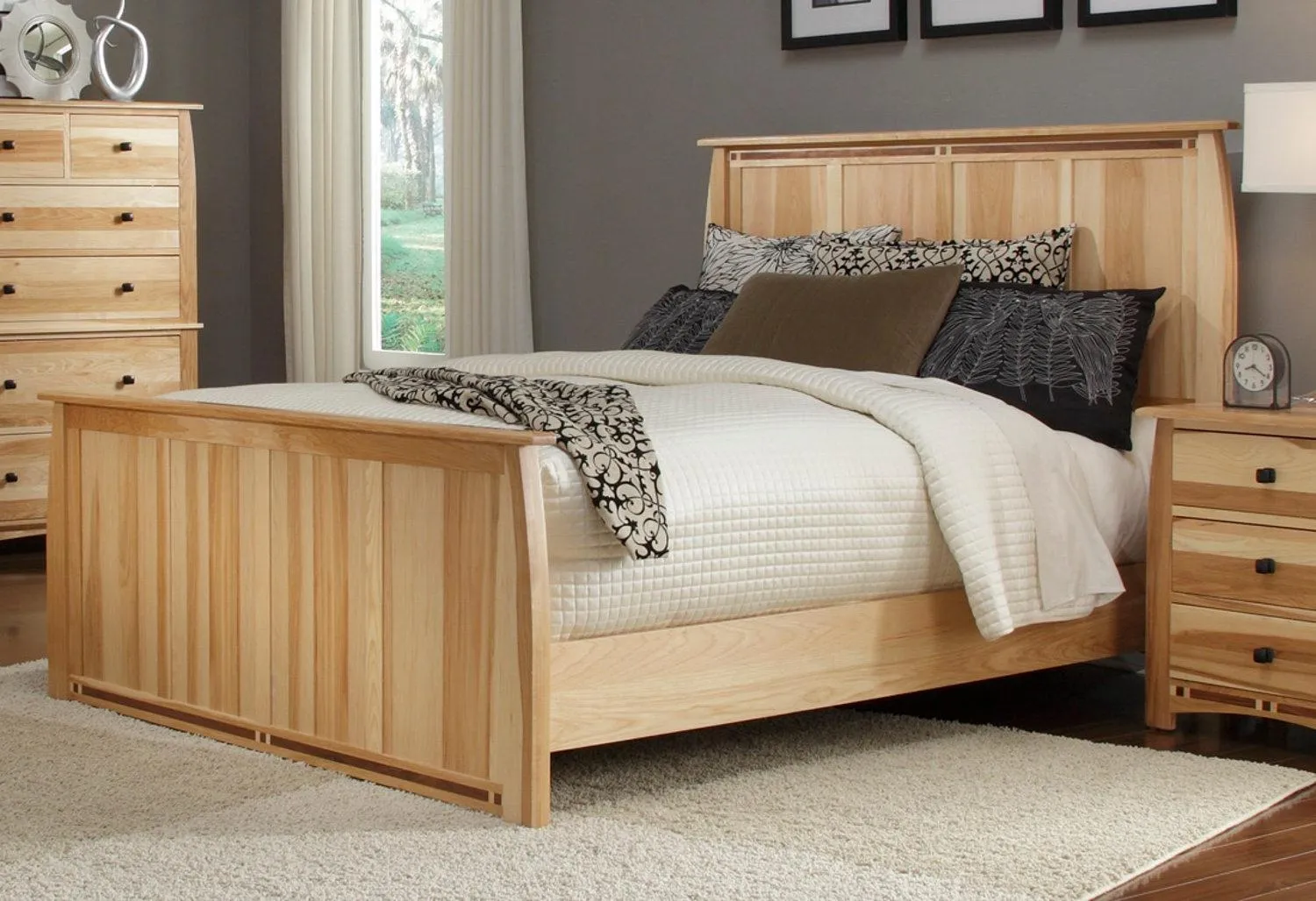 A-America Adamstown Queen Panel Bed