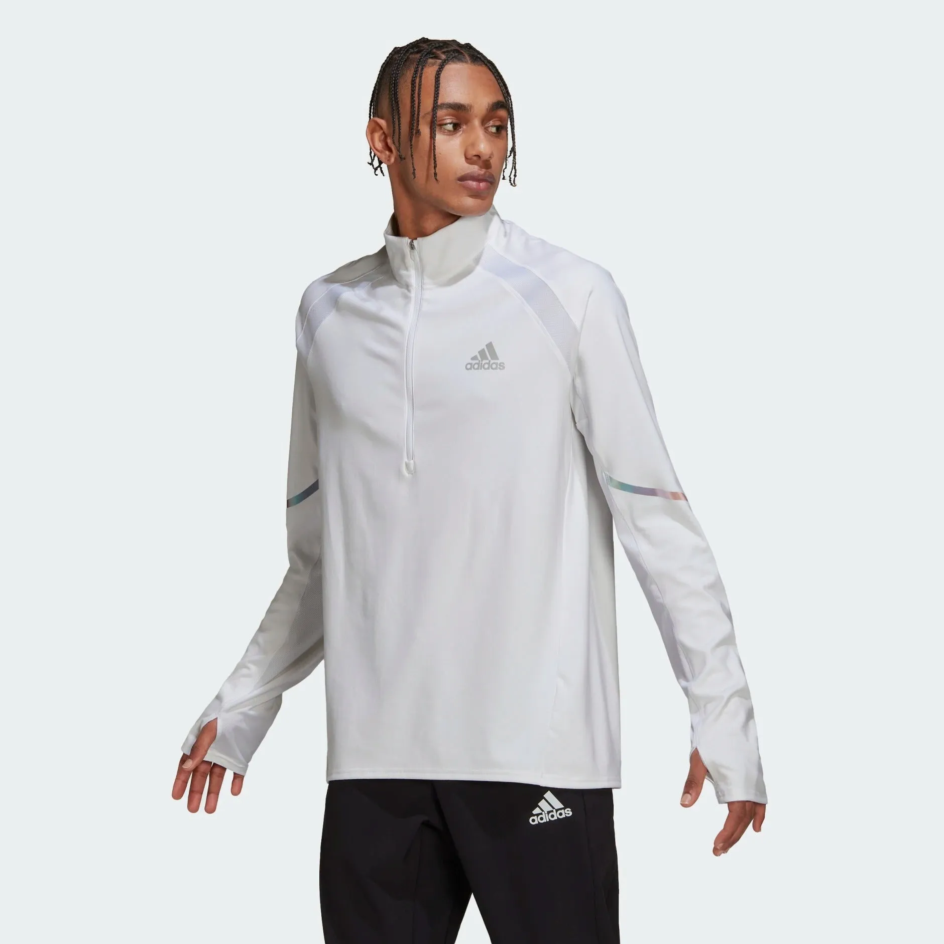 adidas Everydayrun Half-Zip Men's Sweatshirt