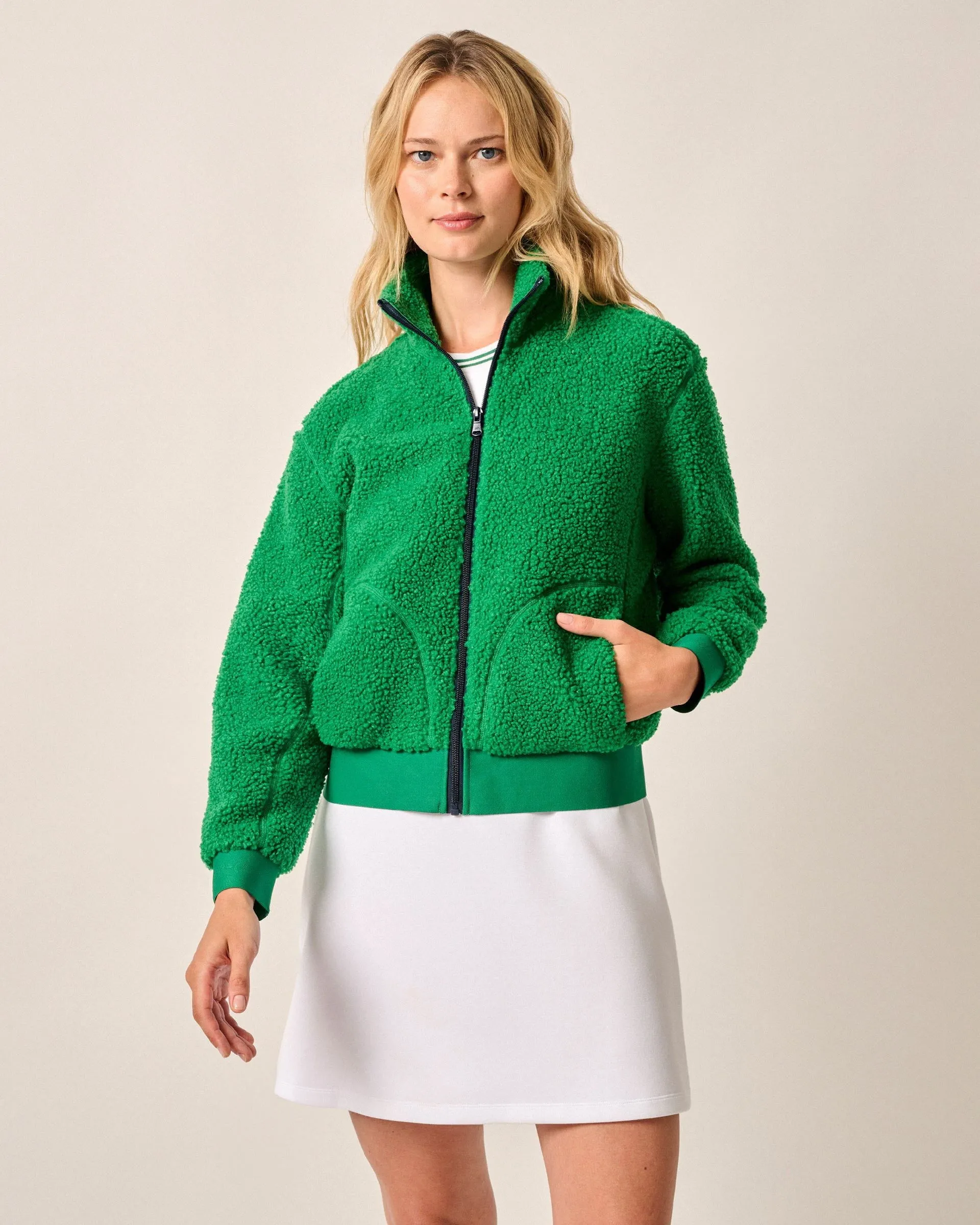 Alexa Fleece Zip-Up Jacket