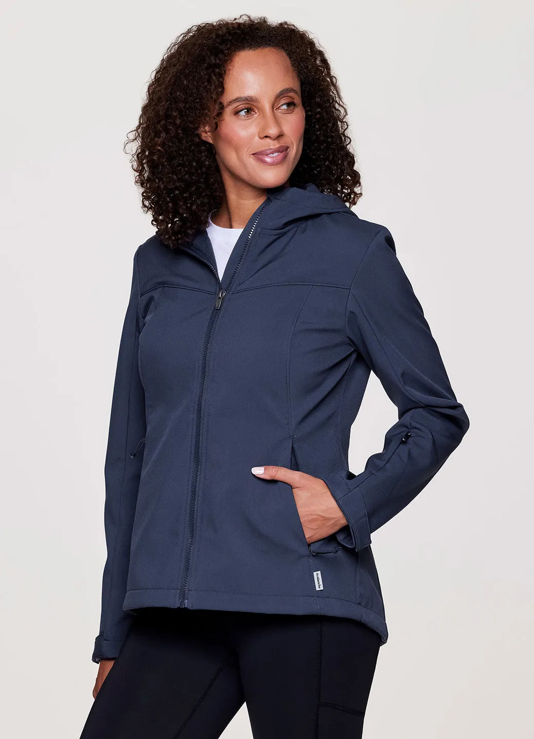 Amber II Fleece Lined Soft Shell Hoodie Jacket