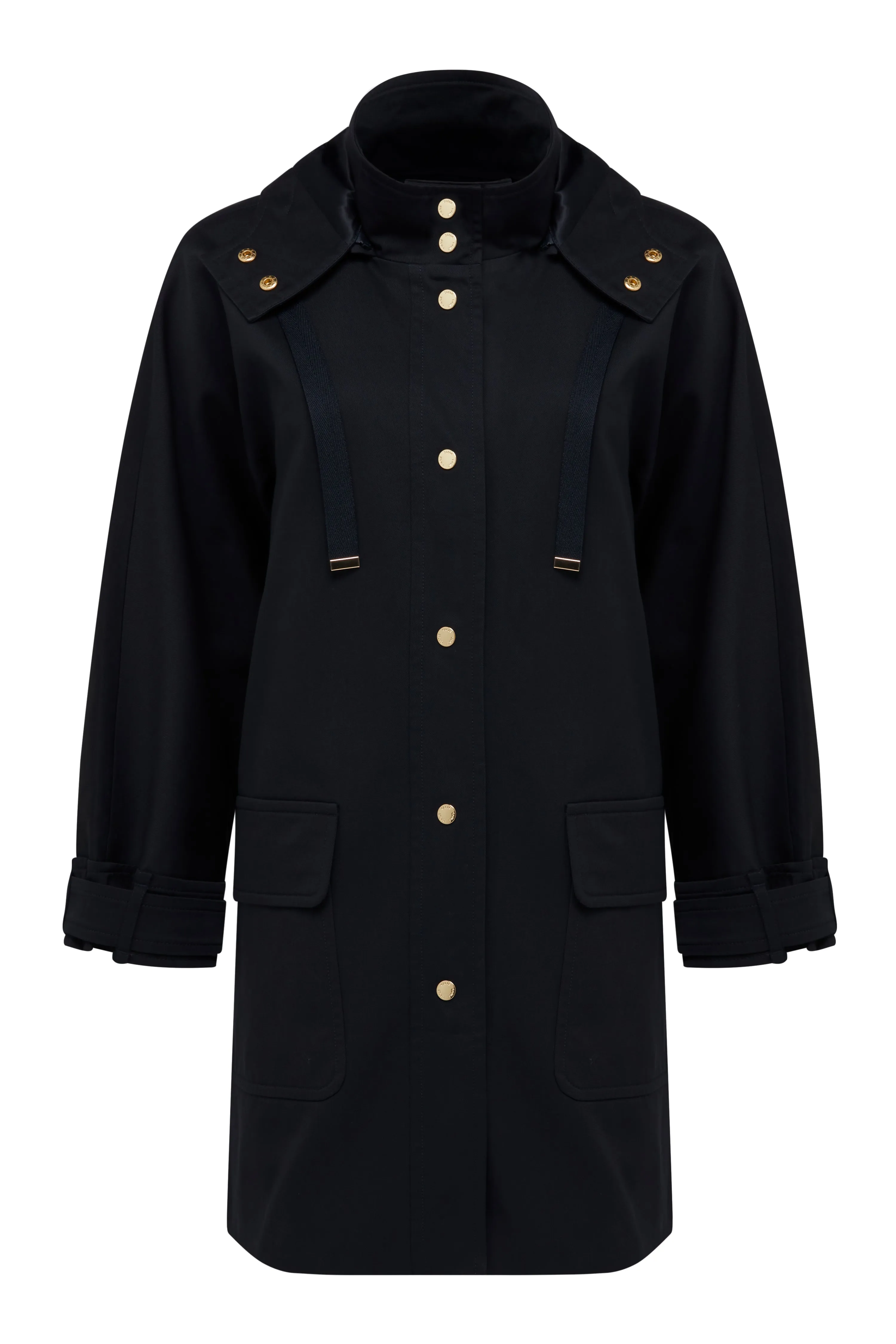 Anais Car Coat - Navy