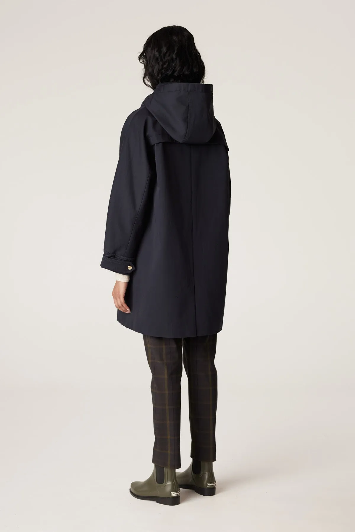 Anais Car Coat - Navy