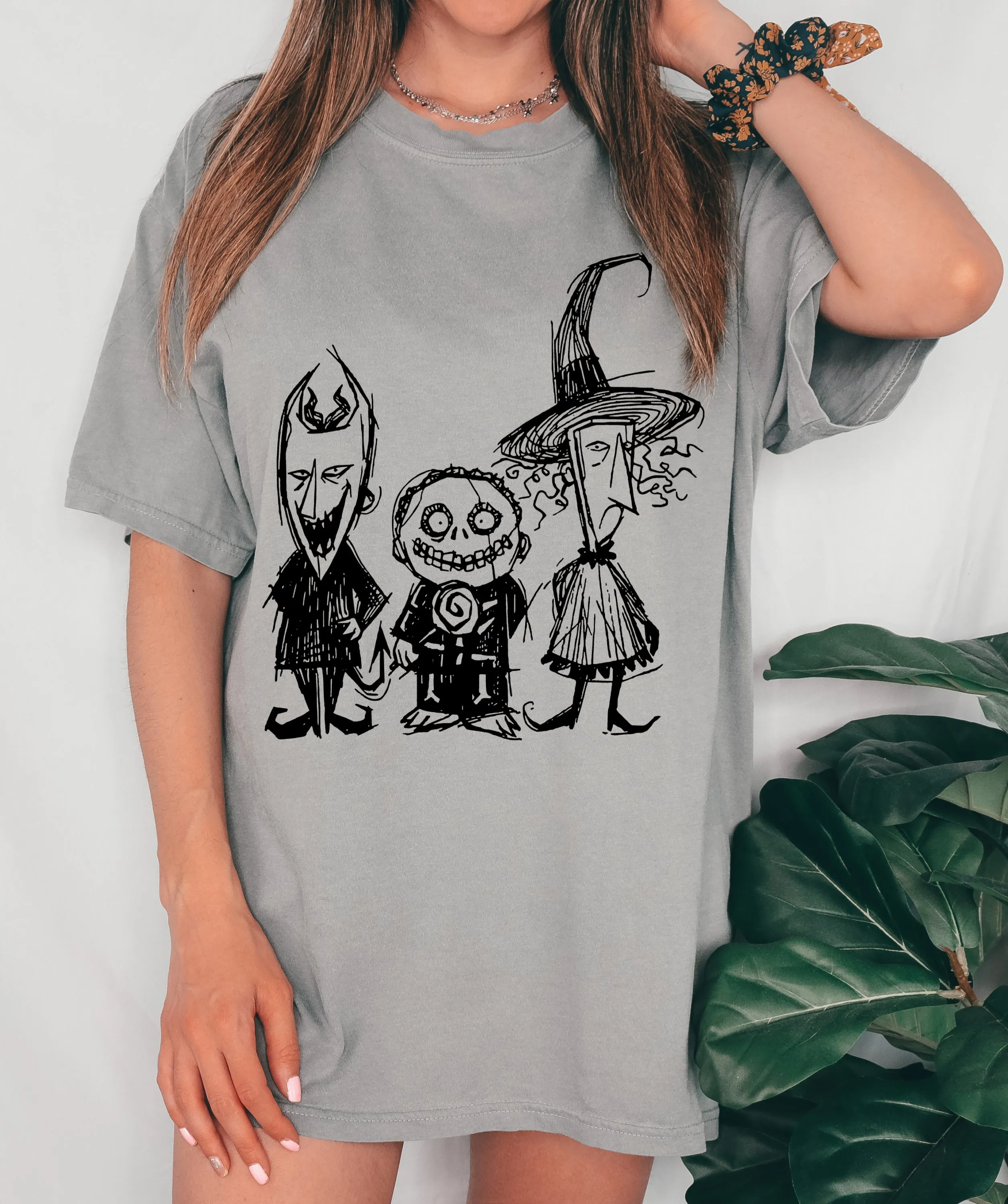 Bella or Comfort Colors Halloween Tee/ Lock Shock and Barrel Halloween Shirt