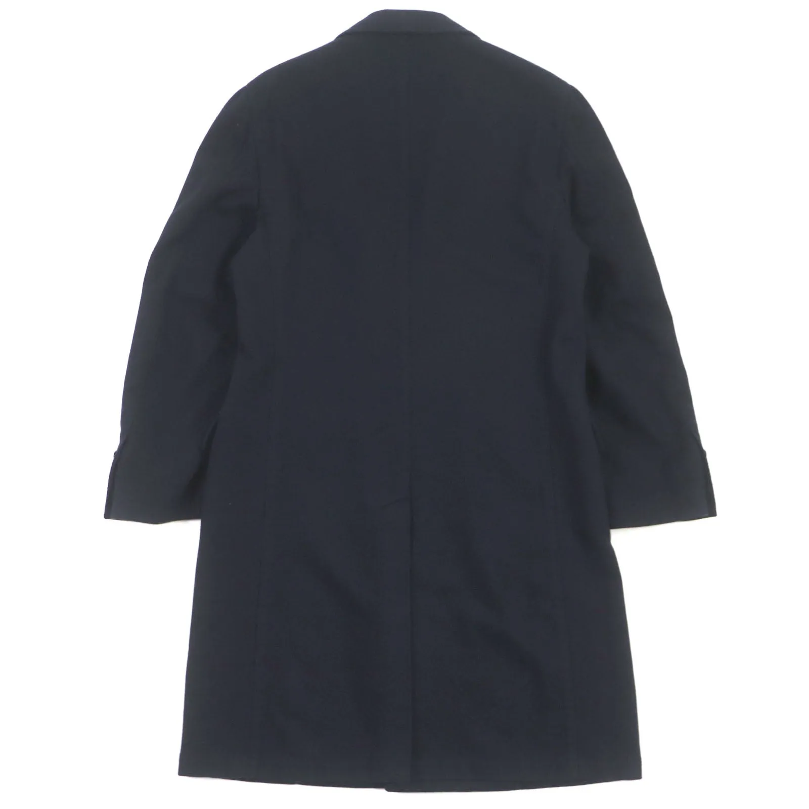 Belvest Cashmere Wool Chester Coat Dark Navy