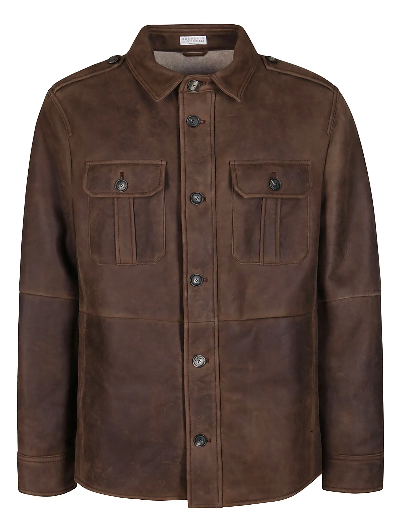 Brunello Cucinelli Patch Pocket Shirt Jacket