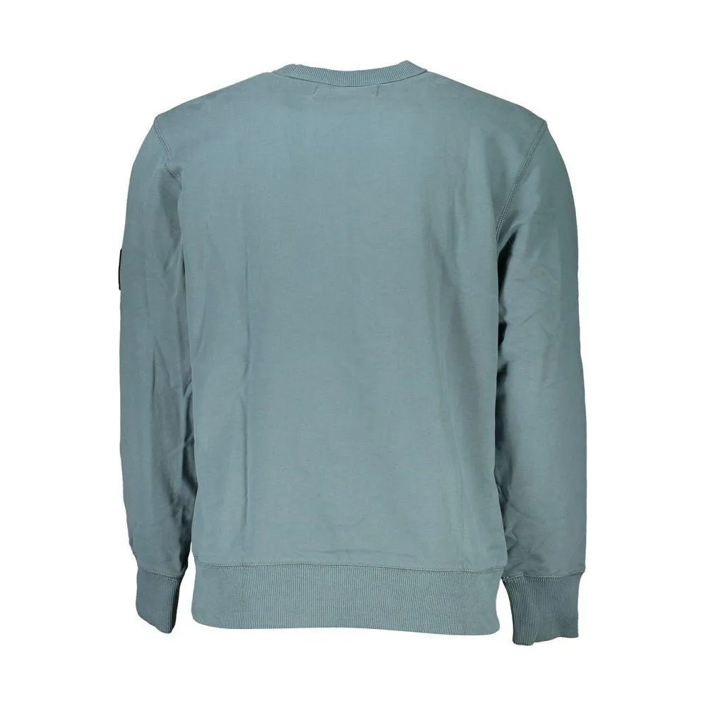 Calvin Klein Eco-Conscious Green Crew Neck Sweatshirt