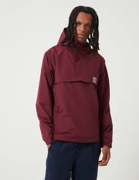 Carhartt-WIP Nimbus Half-Zip Jacket (Fleece Lined) - Merlot Red