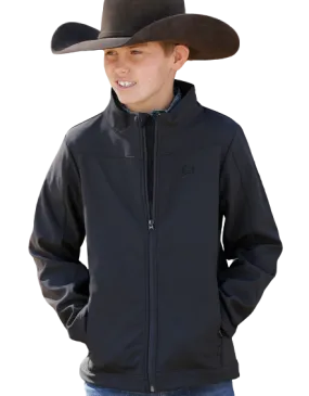 Cinch Kid's Black Bonded Jacket