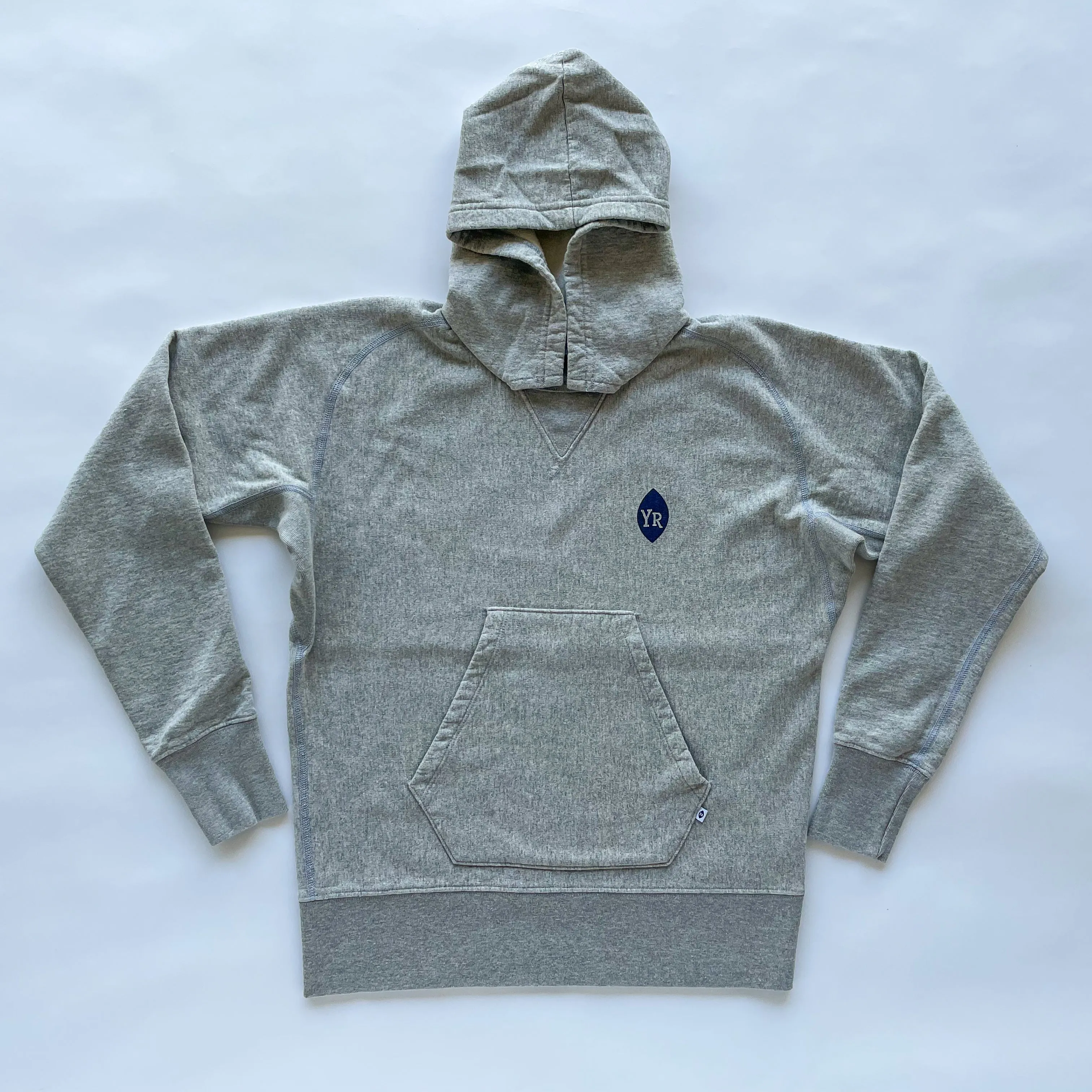 Classic Box Pull-over Hooded Sweatshirt (Heather Gray)