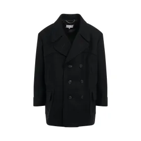 Classic Drop Coat in Black