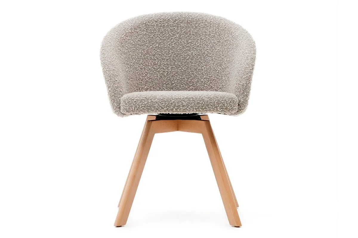 Como Marven Chair - Shearling Fabric [Shearling Fabric]