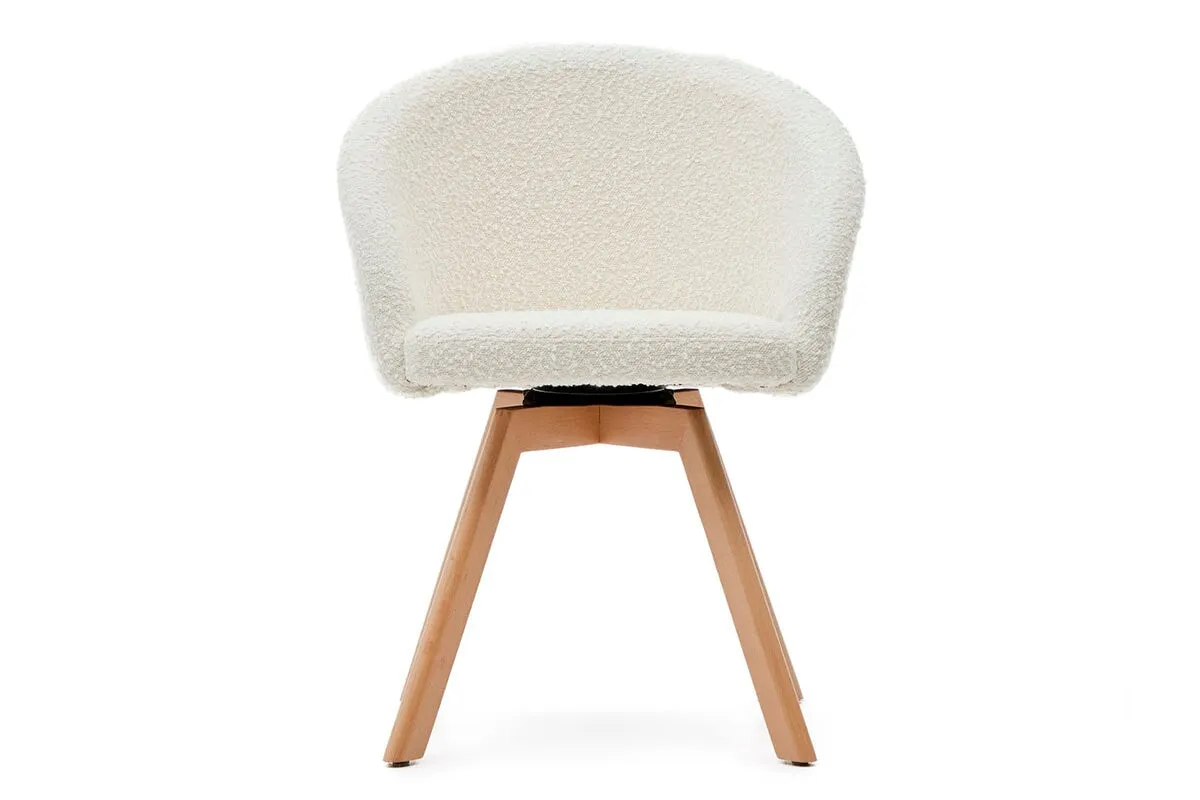 Como Marven Chair - Shearling Fabric [Shearling Fabric]