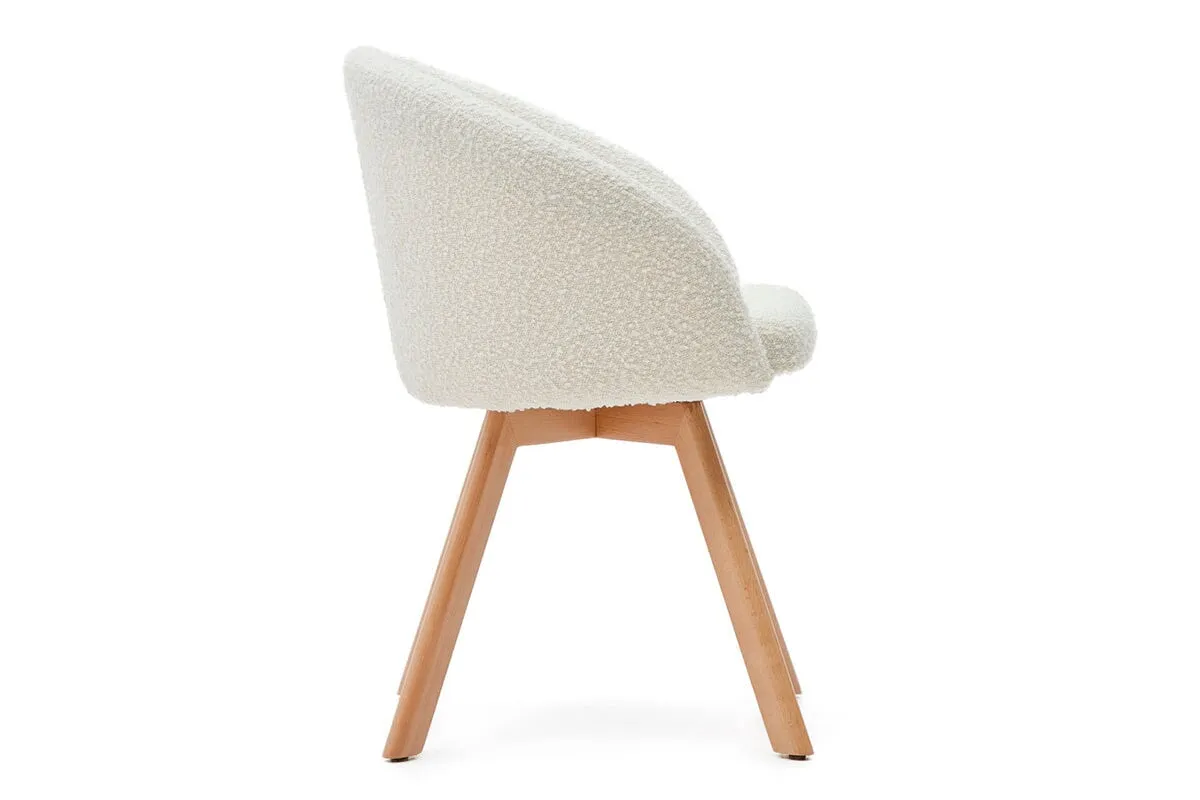 Como Marven Chair - Shearling Fabric [Shearling Fabric]