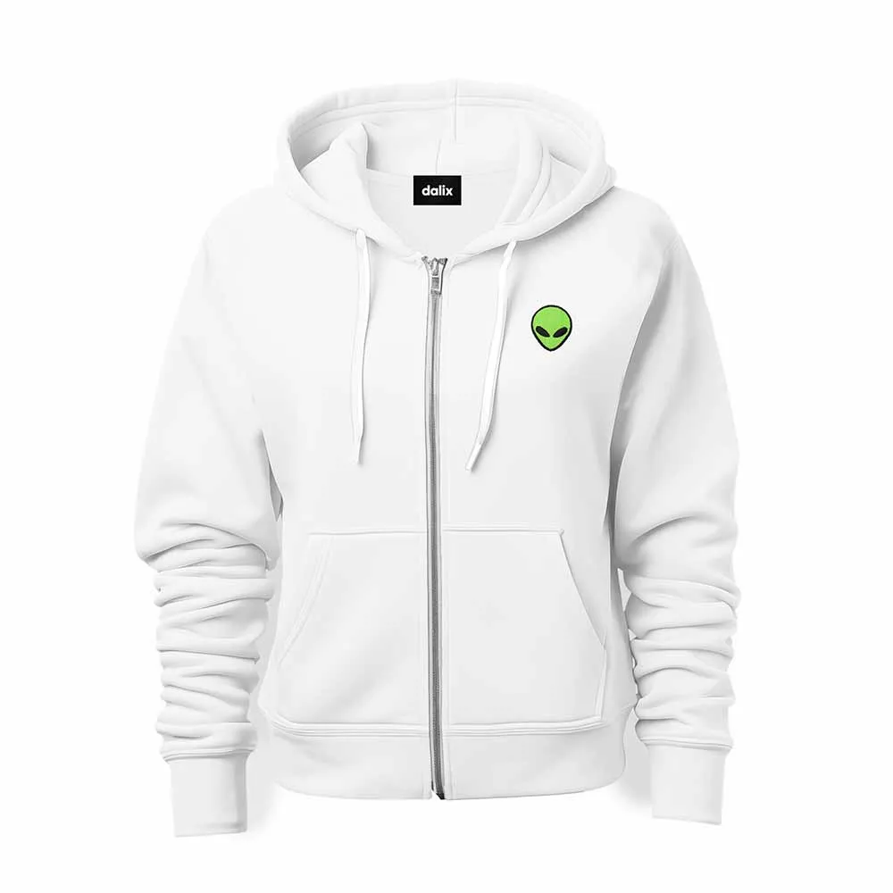 Dalix Alien Zip Hoodie