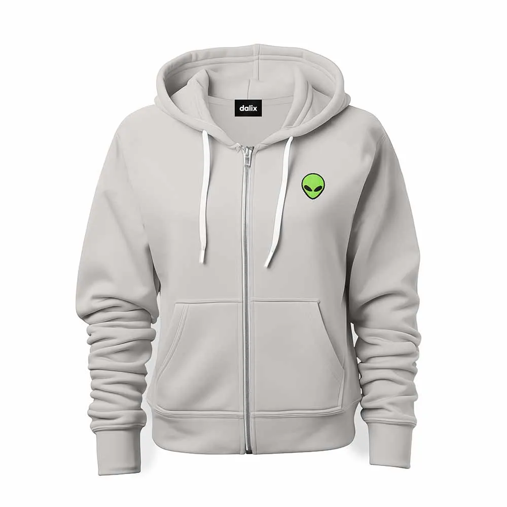 Dalix Alien Zip Hoodie