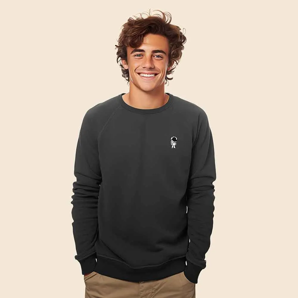 Dalix Astronaut Crewneck Sweatshirt