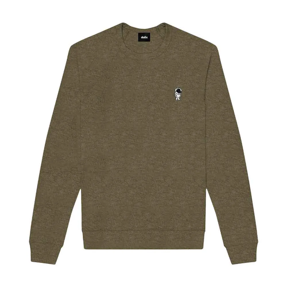 Dalix Astronaut Crewneck Sweatshirt