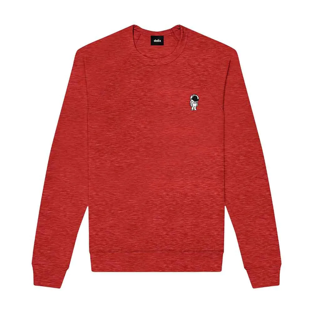 Dalix Astronaut Crewneck Sweatshirt