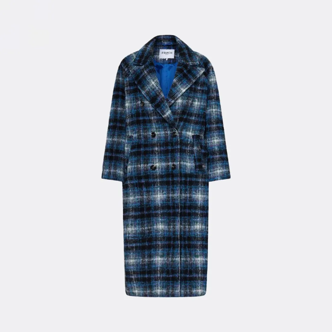 Delphina Coat (Bleu Petrol)