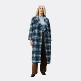 Delphina Coat (Bleu Petrol)