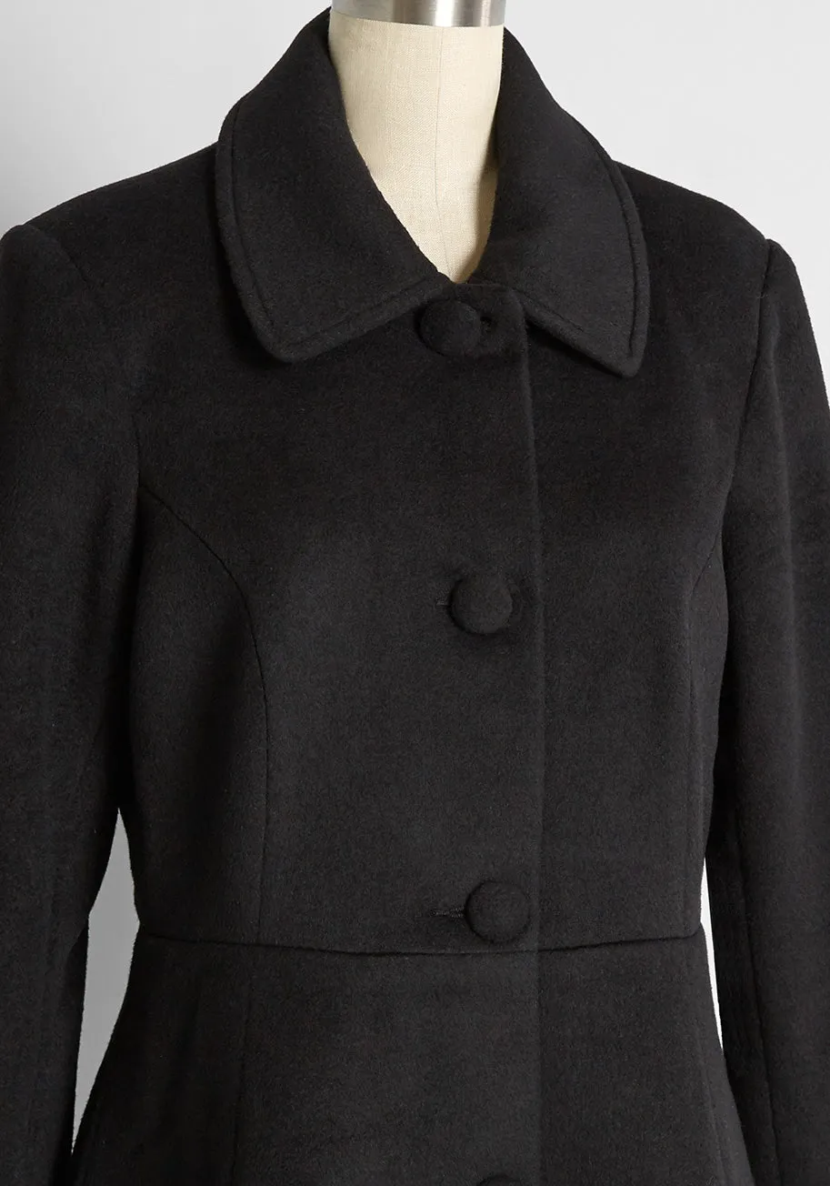 Femme 'Fatale' Hour Coat