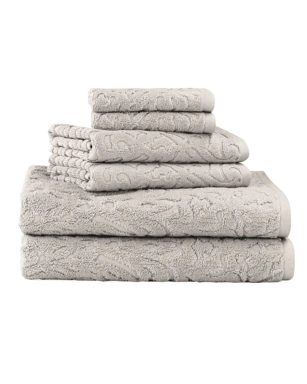 Fonte Long Staple Combed Turkish Cotton Piece Dye Jacquard Towel Collection