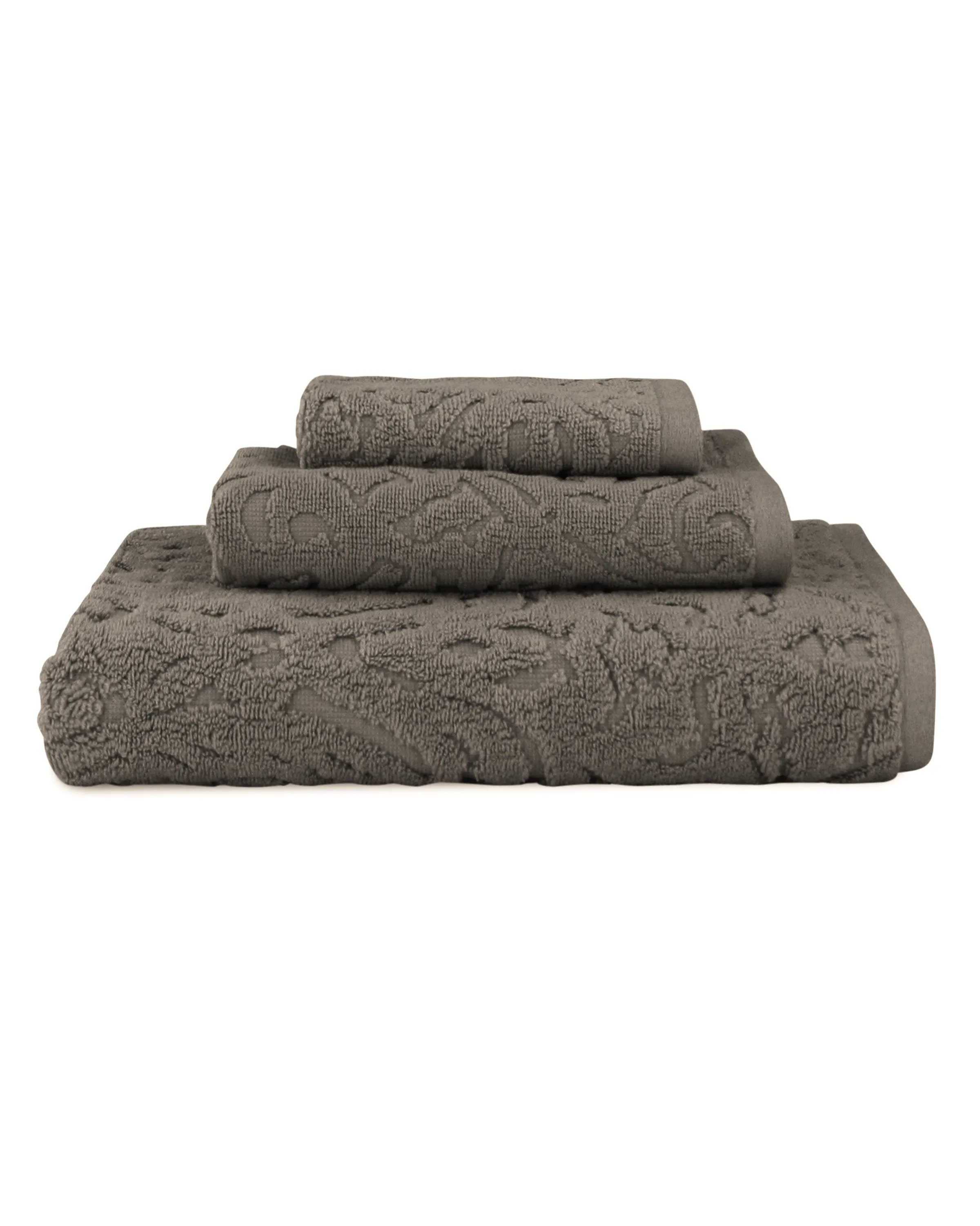 Fonte Long Staple Combed Turkish Cotton Piece Dye Jacquard Towel Collection