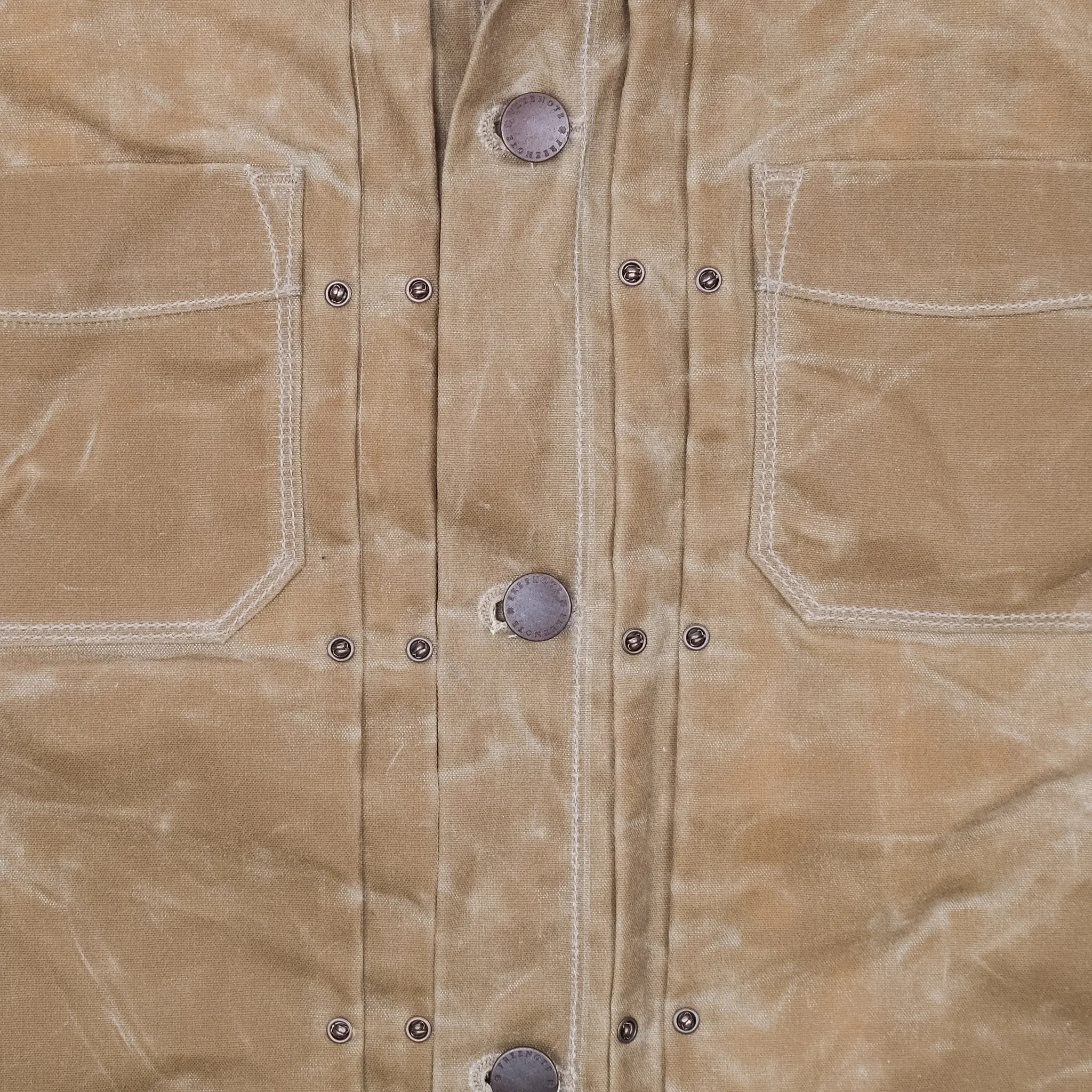 Freenote Cloth Riders Jacket Waxed Canvas - Tumbleweed