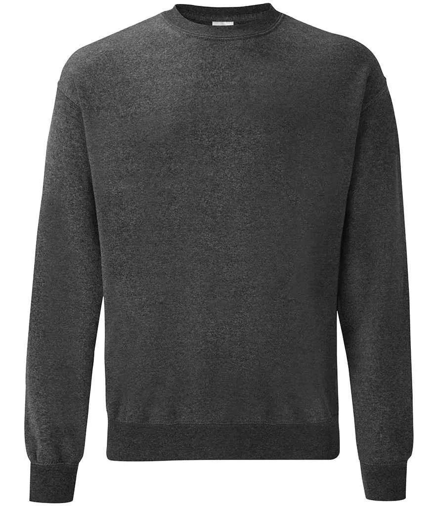 Fruit of the Loom Classic Drop Shoulder Sweatshirt - Dark Colours