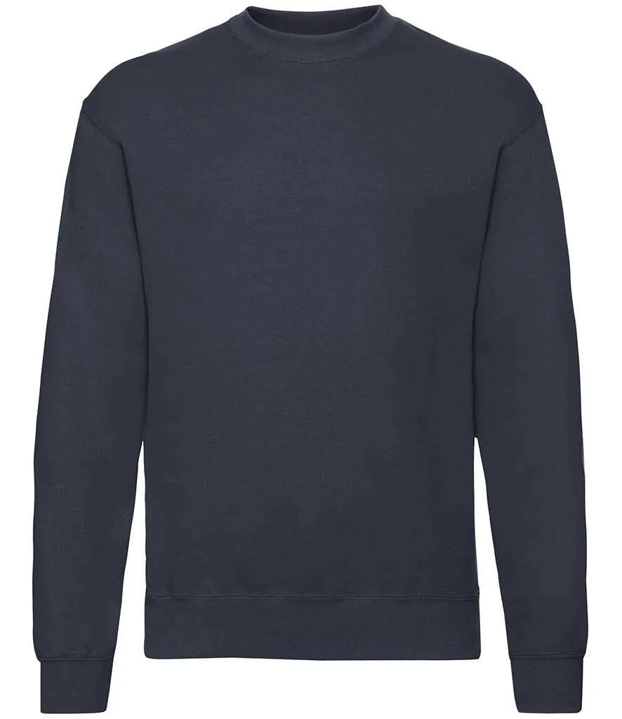 Fruit of the Loom Classic Drop Shoulder Sweatshirt - Dark Colours