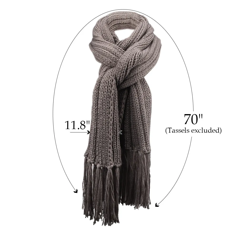 FURTALK Winter Women Acrylic Scarf  Over Size Drop Shipping HTWL090