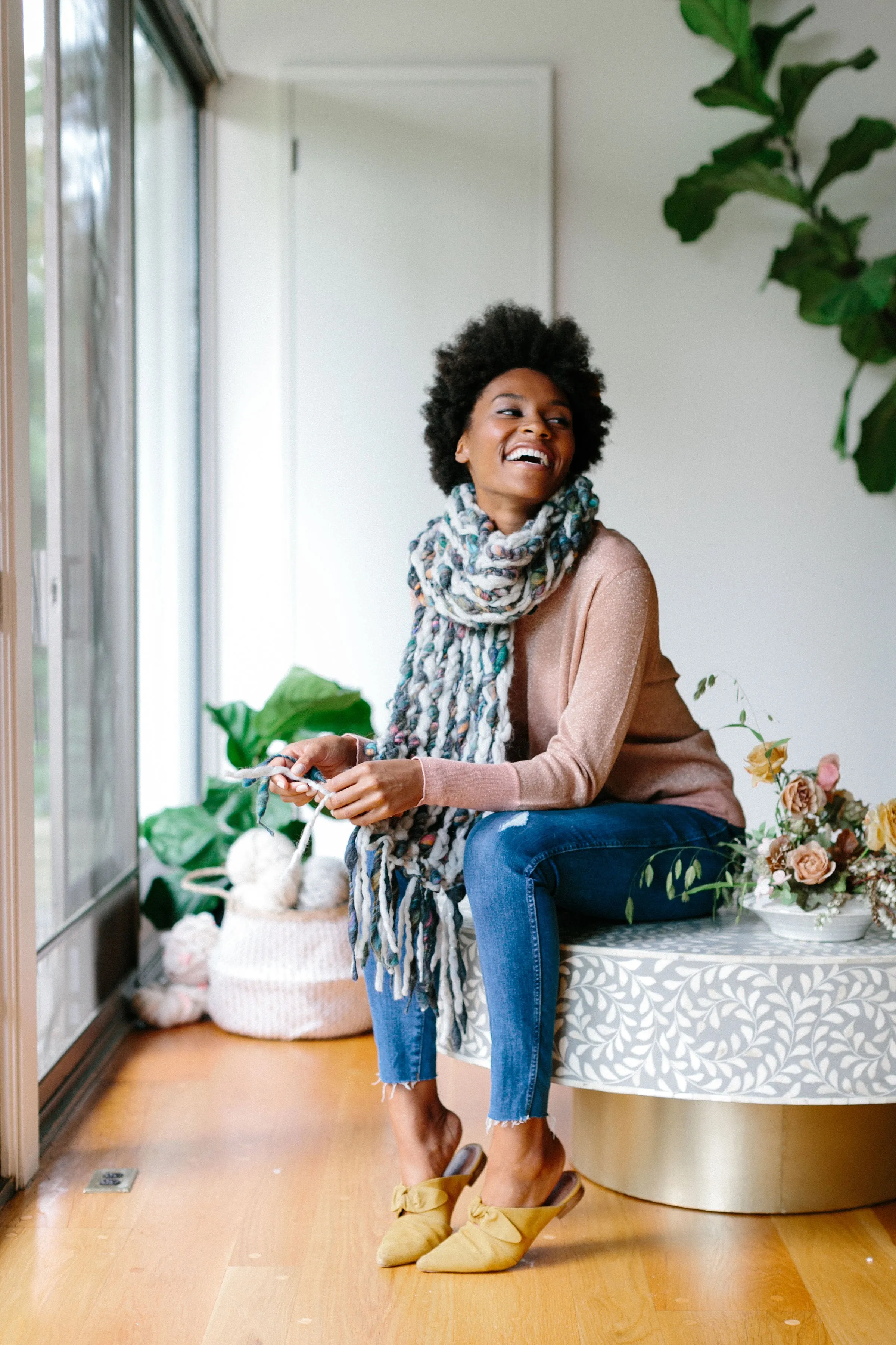 Happy Trails Scarf Pattern