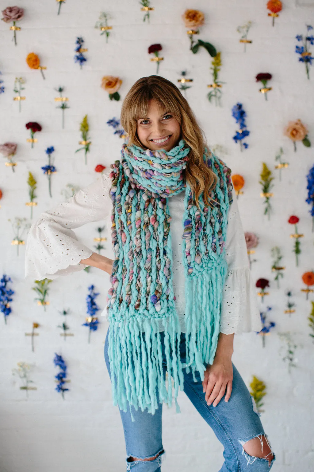 Happy Trails Scarf Pattern