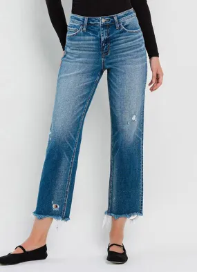 High Rise Straight Jean Admire by Flying Monkey