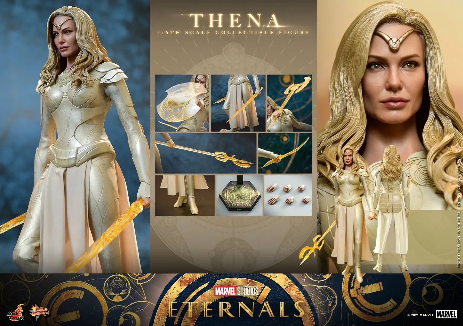 Hot Toys - MMS628 - Eternals - 1/6th scale Thena Collectible Figure