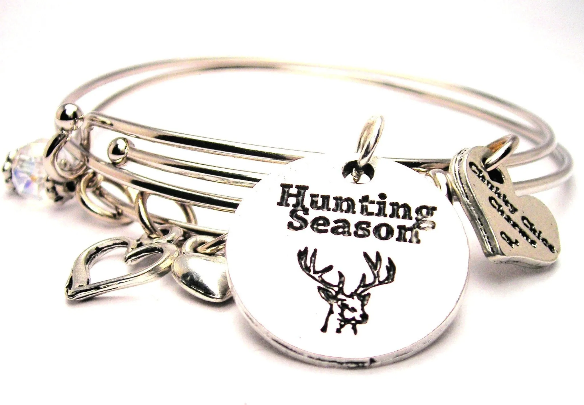 Hunting Season Expandable Bangle Bracelet Set