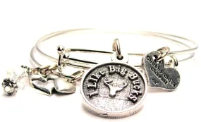 I Like Big Bucks Expandable Bangle Bracelet Set