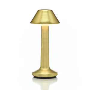 Imagilights Moments Metal Table Lamp (Gold - with Skirt Top)