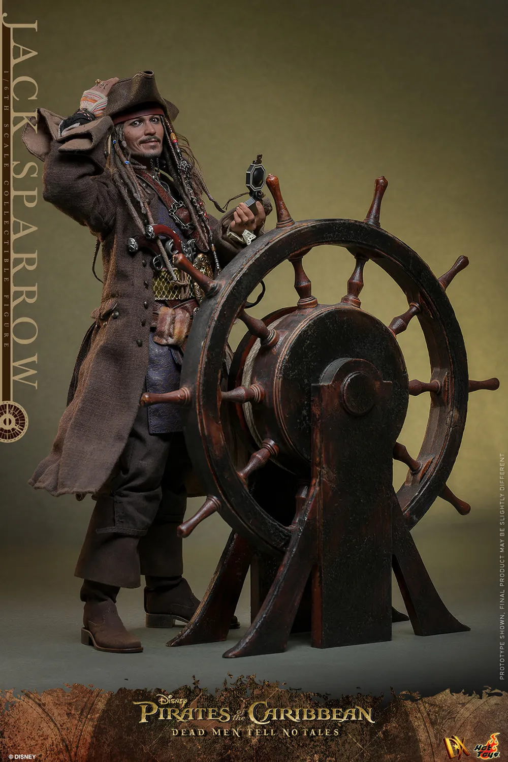 Jack Sparrow Sixth Scale Figure by Hot Toys