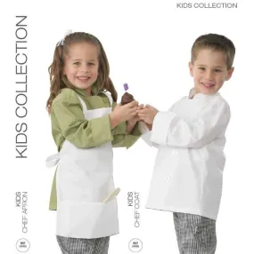 KIDS CHEF JACKET - WHITE