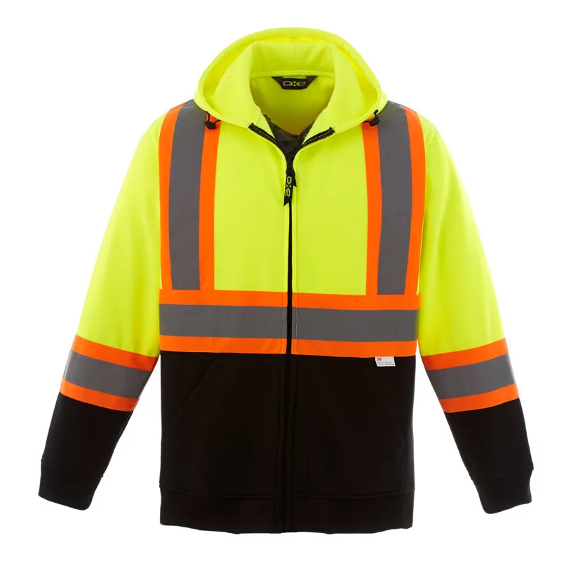 L00682 - Freedom - Hi-Vis Full Zip Hooded Sweatshirt