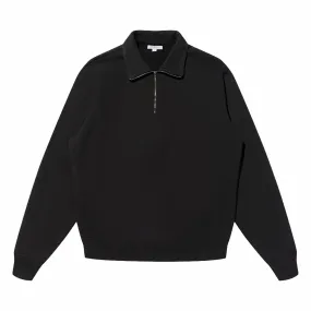 Lady White Quarter Zip Sweatshirt (Black)