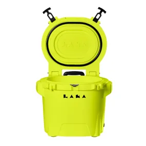 LAKA Coolers 30 Qt Cooler w/Telescoping Handle  Wheels - Yellow [1087]