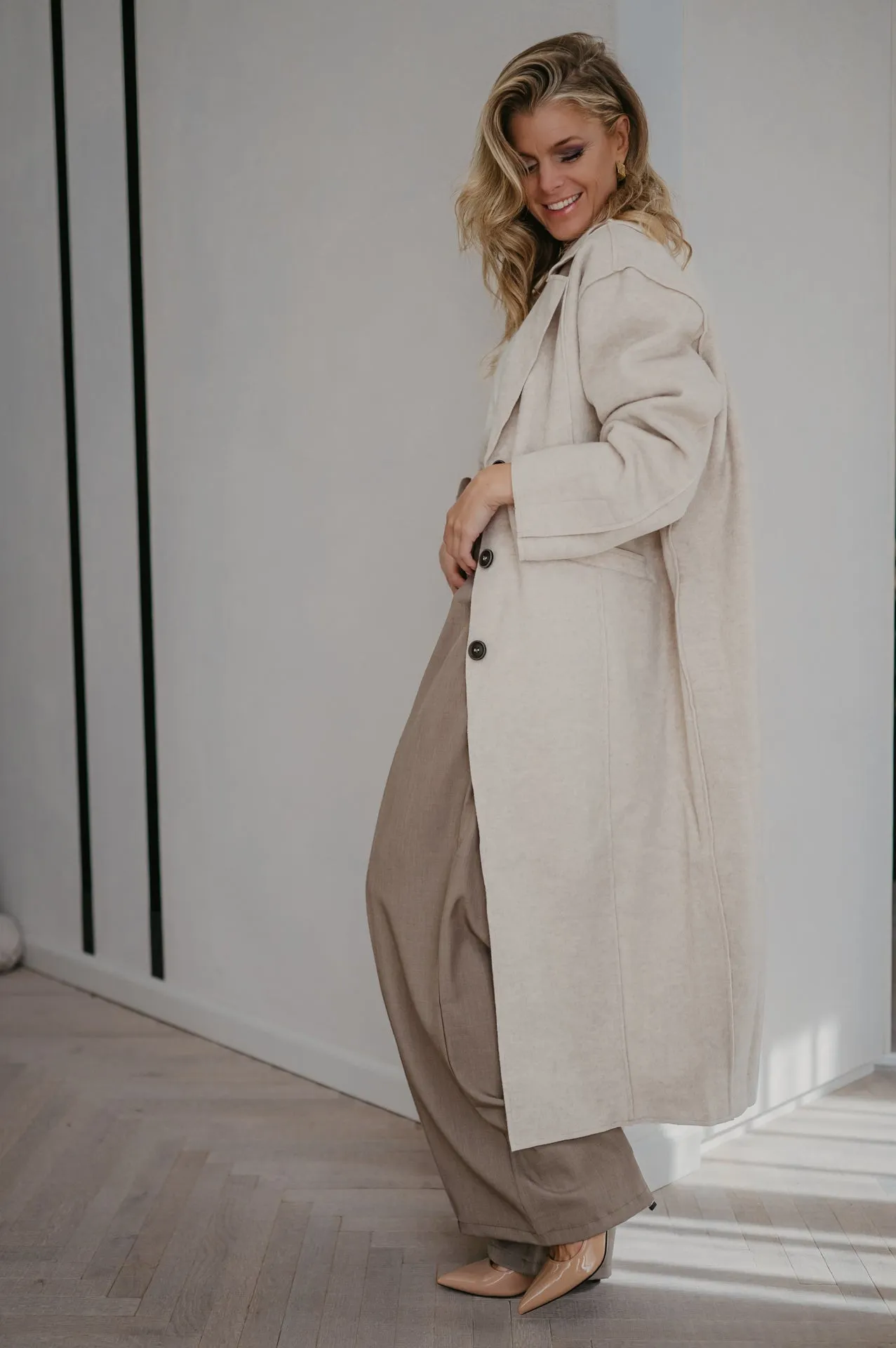 Legato coat I Beige