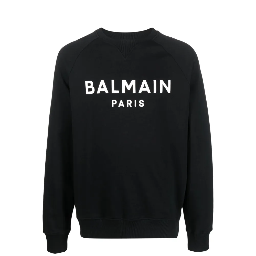 Logo-Print Crew-Neck Sweatshirt