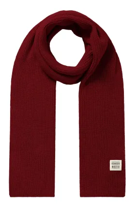 London Organic Cotton Scarf Red