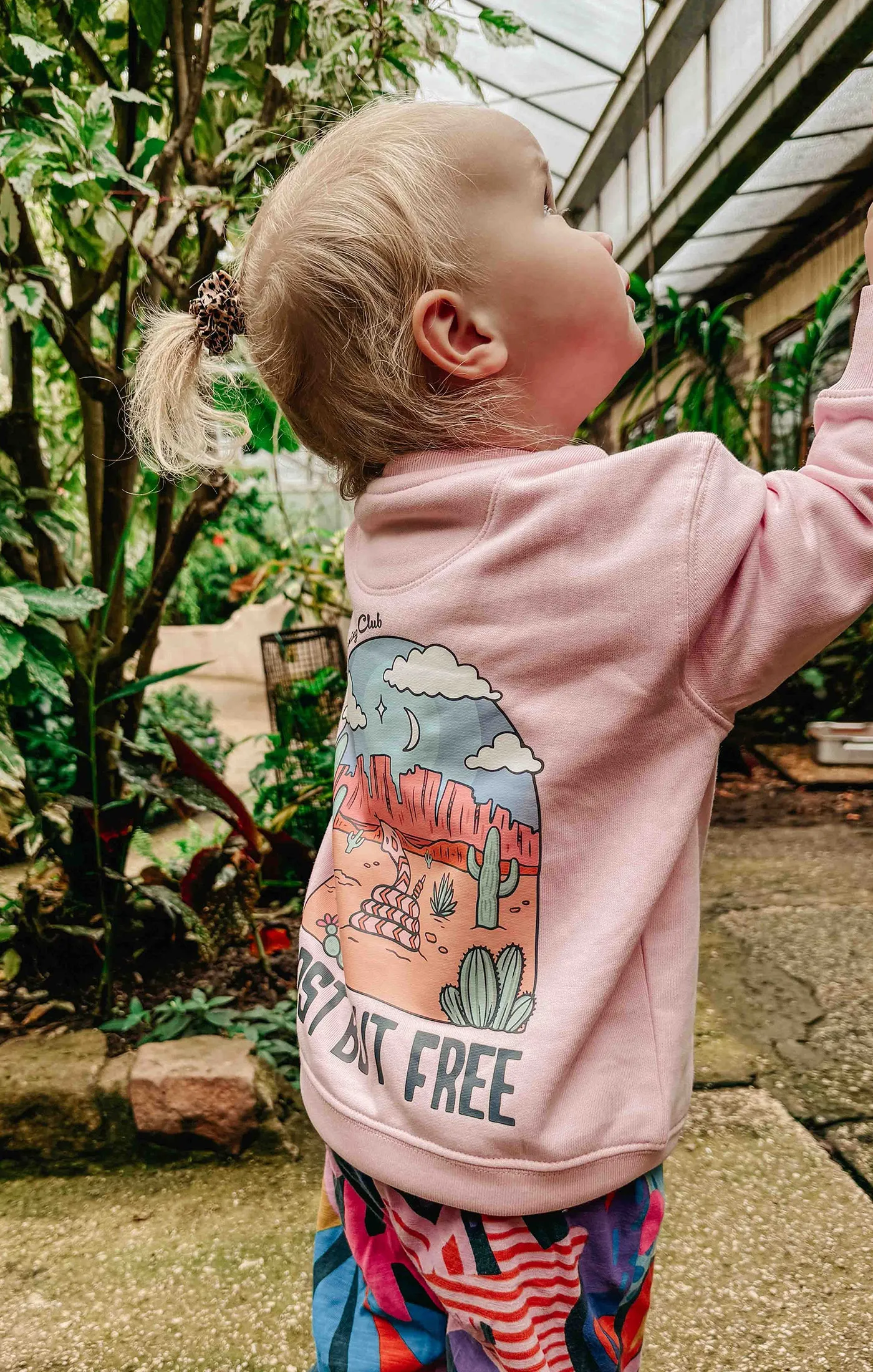 Lost But Free Organic Cotton Childrens Sweatshirt