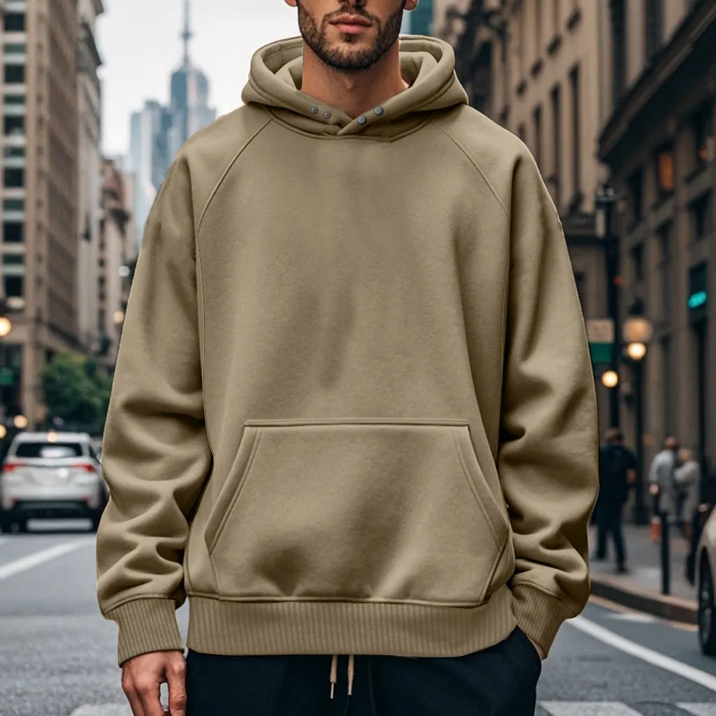 MEN'S HOODED SWEATSHIRT