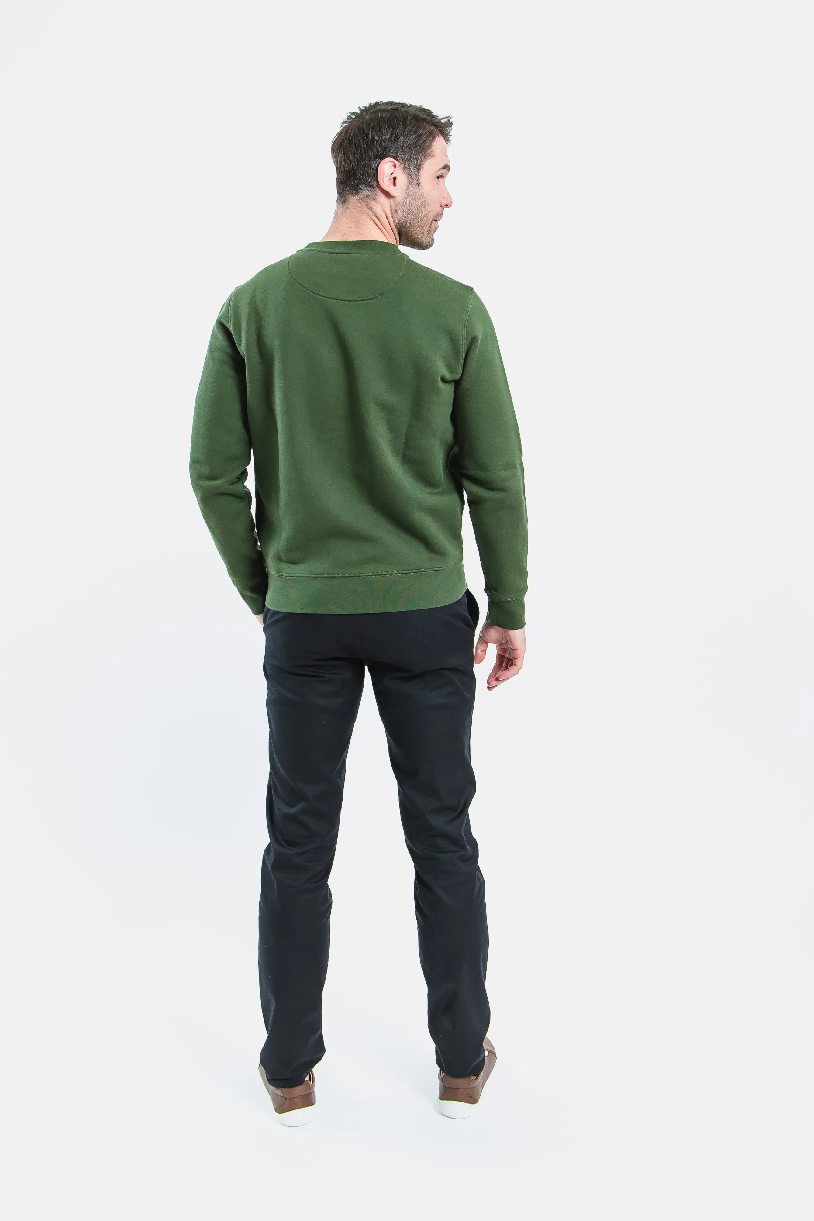 Men’s Sweatshirt Be Lenka Essentials - Dark Green