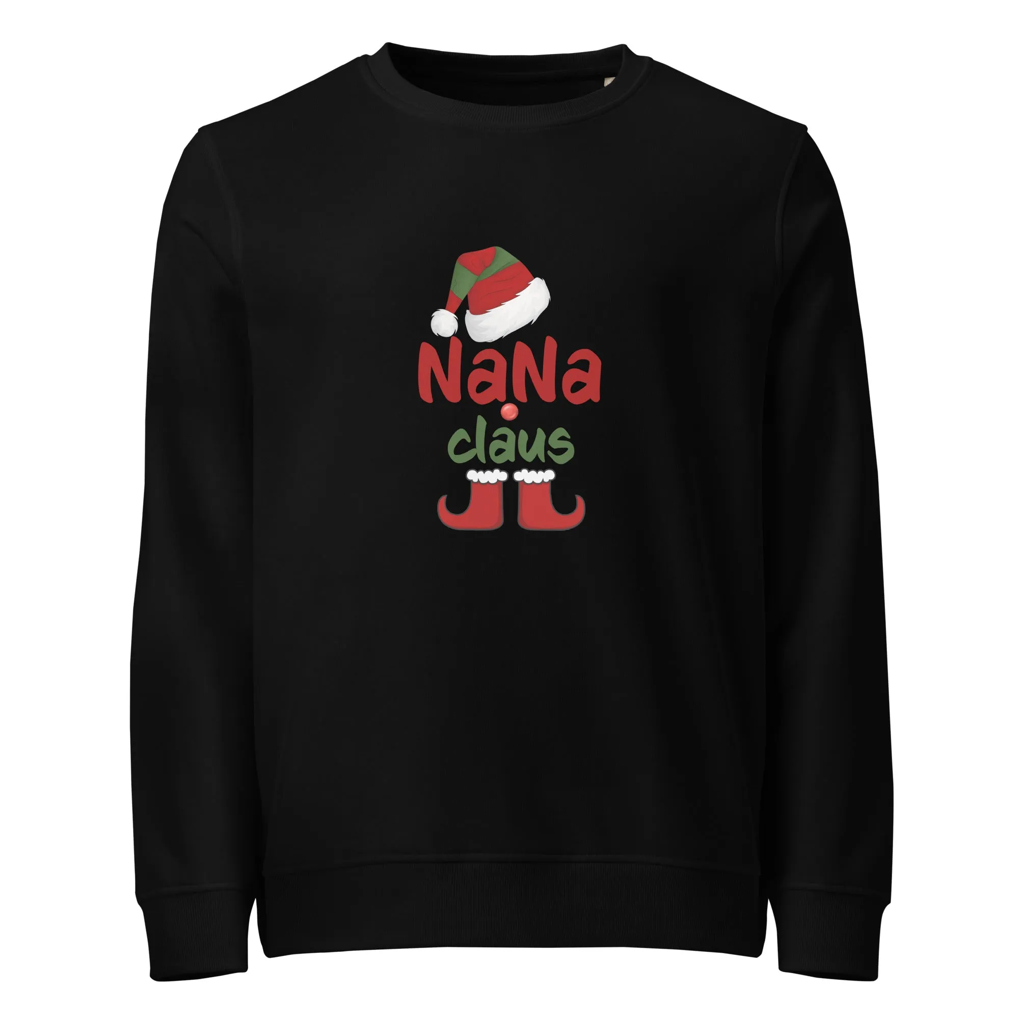 Nana Claus Graphics Men Organic Sweatshirt